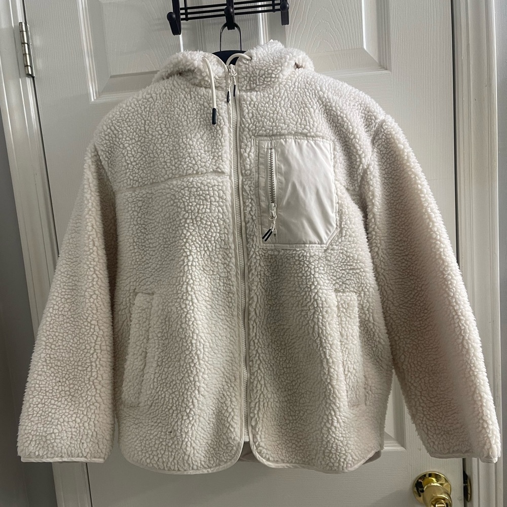 Warm hooded fuzzy Jacket